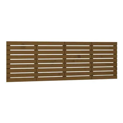 (honey brown, x x cm) vidaXL Wall Headboard Bedroom Bed Header Decor Bed Headboard Solid Wood Pi