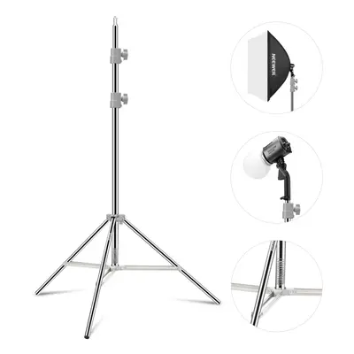 NEEWER ST-190SS Upgraded 75"/190cm Stainless Steel Light Stand