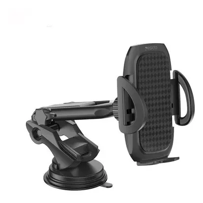 Car Suction Cup Mobile Phone Holder Stretchable Bracket for Devices 4.5-6.8 inch