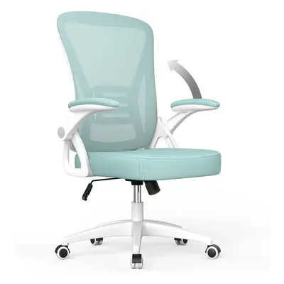 (Green, Without Headrest) Ergonomic Office Chair With Adjustable Headrest