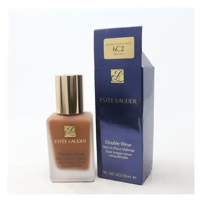 (6C2 Pecan) Estee Lauder Double Wear Stay-In-Place Makeup 1oz/30ml New With Box