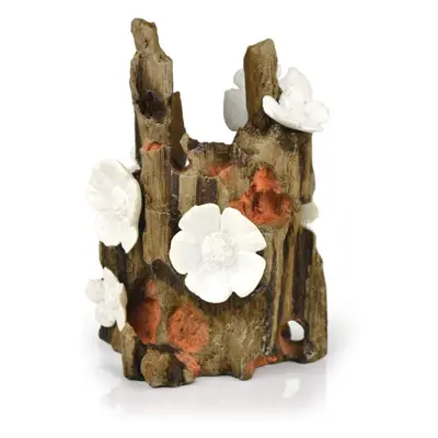 biOrb Samuel Baker Ornament Flowers on Wood, Medium, brown