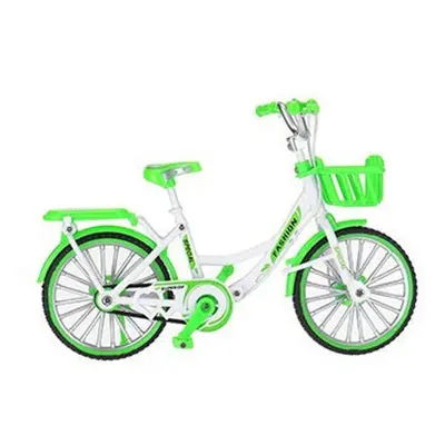 (L) 1:10 3D Mini Multi-color Alloy Mountain Racing Bicycle Rotatable Wheel Diecast Model Toy for