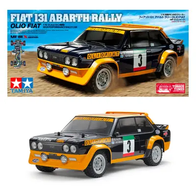 Tamiya RC Fiat Abarth Rally Olio (MF-01X) 1:10 Car Assembly Kit