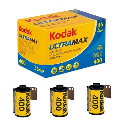 3 x Kodak Ultra Max Film 35mm (36 Exposure) for M35 M38