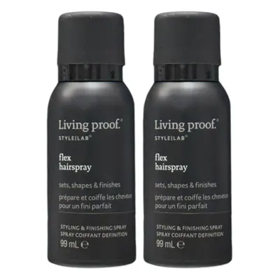 Living Proof Style Lab Flex Hairspray 3.0 Oz (Pack of 2)