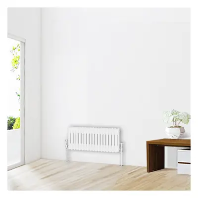 (300 x 830mm-2 Column) NRG Traditional White Bathroom Cast Iron Radiator