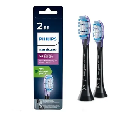 Sonicare Original G3 Premium Gum Care Standard Sonic Toothbrush Heads - Pack in Black (Model HX9