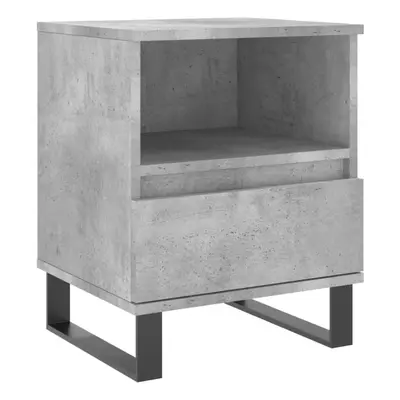 (concrete grey, pcs) vidaXL Bedside Cabinets Nightstand Side Table Bed Cabinet Engineered Wood