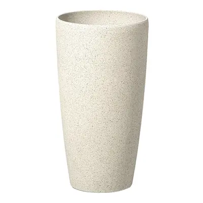 Plant Pot Stone White 23x23x43 ABDERA