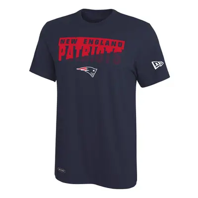 New Era NFL Men's Scoreboard Dri-Tek Short Sleeve Tee,New England Patriots Small