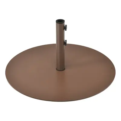 75cm Patio Umbrella Base Round Umbrella Stand Steel Umbrella Base