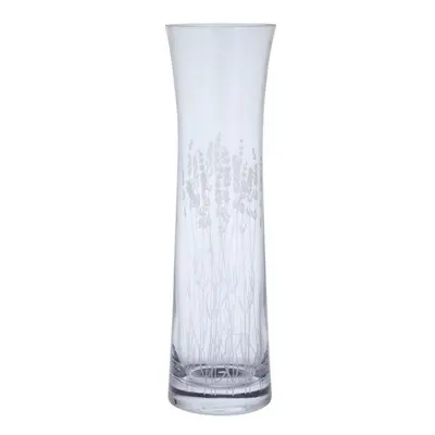 Dartington Crystal Bloom Tall Vase Lavender