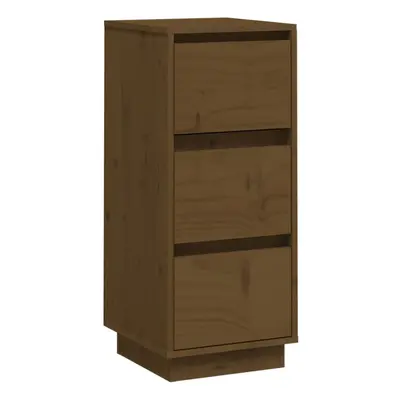 (honey brown, 1) vidaXL 1/2x Solid Wood Pine Sideboard Storage Side Door Cabinet Multi Colours