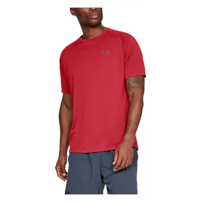 (XL, Red) Under Armour Mens UA Tech 2.0 SS Crew Heatgear Wicking Training T-Shirt