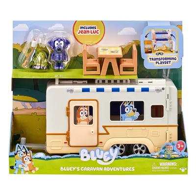 Bluey Caravan Adventures Playset