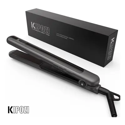 KIPOZI 1In Hair Straightener In Hair Curler Ceramic Portable Fast Heating