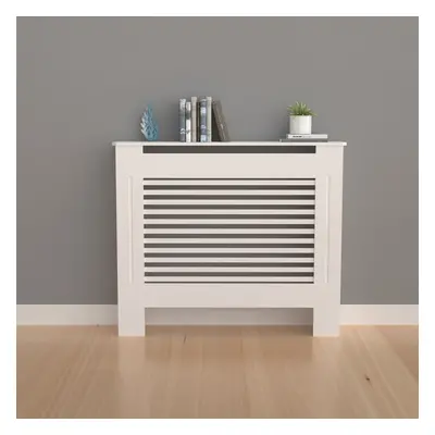 (S) 91cm High Radiator Cover Heating Cabinet White