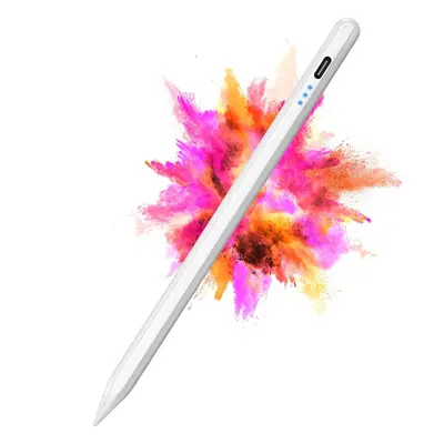 Stylus Pen Compatible with Apple iPad (2018-2022), Palm Rejection & Tilting Detection, Active Pe