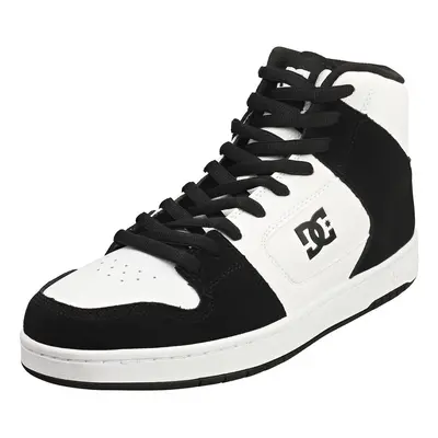 (9) DC Shoes Manteca Hi Mens Casual Trainers in White Black