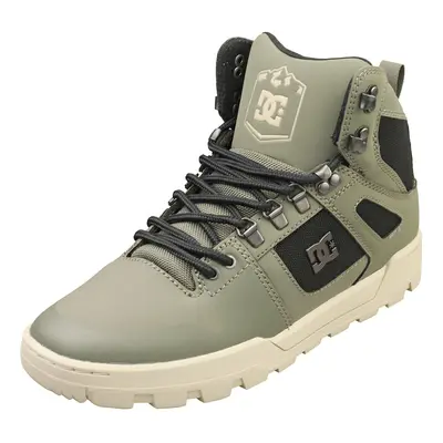 DC Shoes Pure High-top Wr Mens Fashion Boots in Green Black - UK