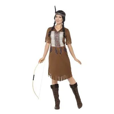 Smiffy's 45976m Women's Native Western Warrior Princess Costume (medium) - fancy dress costume n