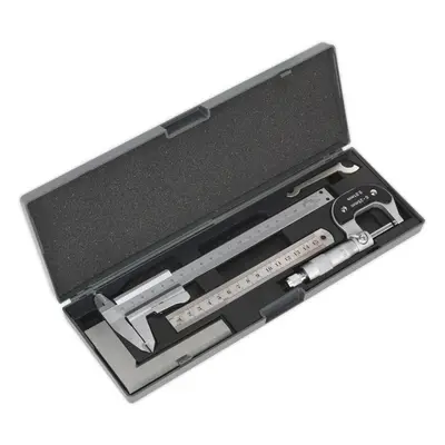 4 Piece Measuring Tool Set - Precision Measuring Instrument Kit - Storage Case