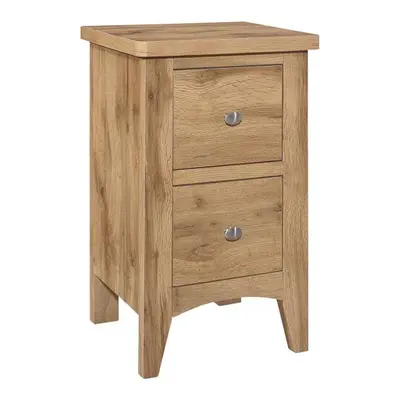 Bedside Drawer Cabinet Oak Birlea Hampstead Bedroom Nightstand Side Table