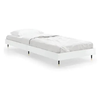 (high gloss white, x cm) vidaXL Bed Frame Bedroom Platform Bed Frame Bedstead Bed Base Engineere