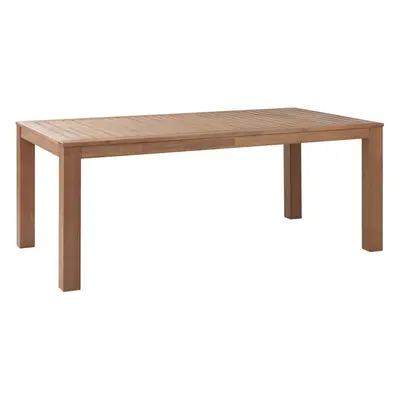 Eucalyptus Garden Dining Table x cm Light Wood MONSANO