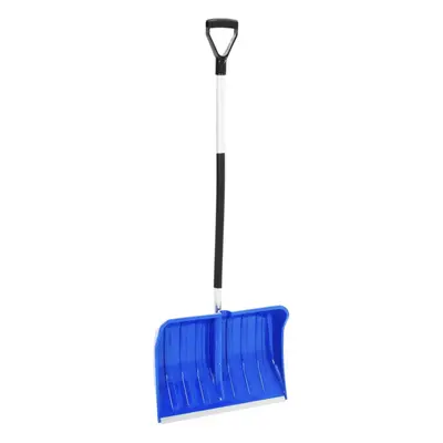 vidaXL Snow Shovel Blue cm Aluminium Shoveling Tool Snow Scoop Remover