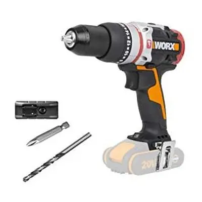 WORX WX354.9 Slammer 18V (20V MAX) Cordless Brushless 60Nm Combi Drill - (Tool only - Battery & 