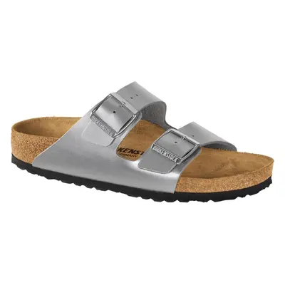 (UK5 (EU38), Silver) Birkenstock Arizona / Birko-Flor