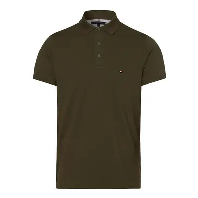 (Khaki, XS) Tommy Hilfiger Mens Polo Shirts Cotton T-Shirt