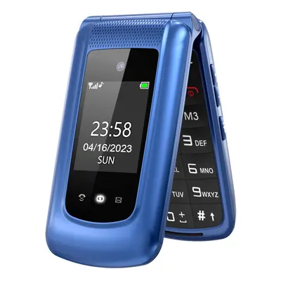 uleway Big Button Mobile Phone for Elderly Unlocked Flip Senior Mobil Phone Pay As You Go Flip P