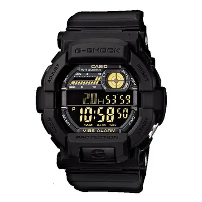 Casio GD350-1BER G-Shock Watches with LCD Negative Display - Black