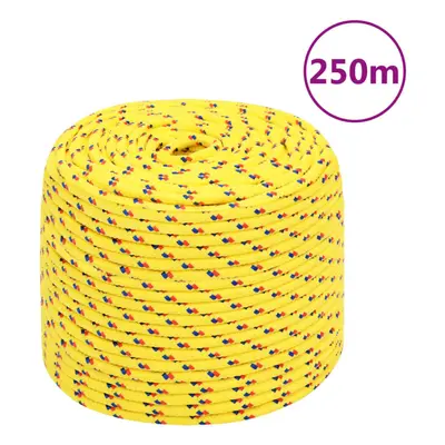 (yellow, mm/ m) Marine Rope Dock Coil Boat Line Polypropylene Rope Multi Sizes Multi Colours