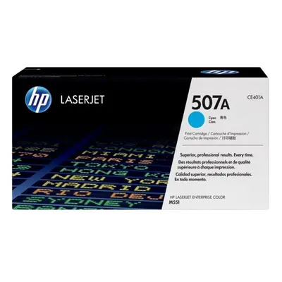 HP CE401A (507A) Toner cyan, 6K pages