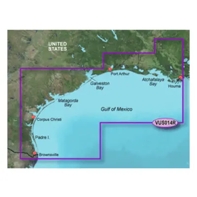 Garmin BlueChart® g3 Vision® HD - VUS014R - Morgan City to Brownsville - microSD™/SD™