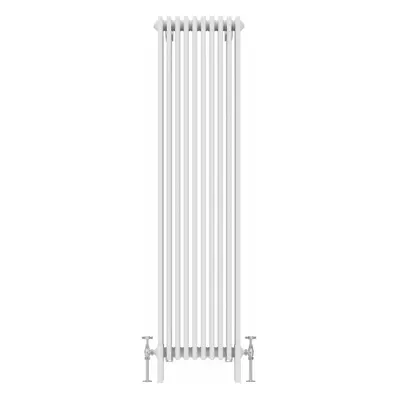 (1800x470mm, White) NRG Traditional Cast Iron Style Style Radiator Four Column Designer Bathroom