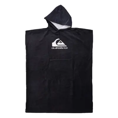 (One Size, All Black) Quiksilver Mens Hooded Beach Surfing Hoodie Towel Surf Poncho - One Size