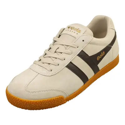 (8) Gola Harrier Mens Classic Trainers in Wheat