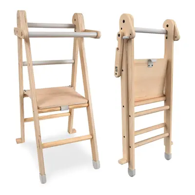 TP Active-Tots Pikler Style Wooden Folding Helper Tower - FSC certified