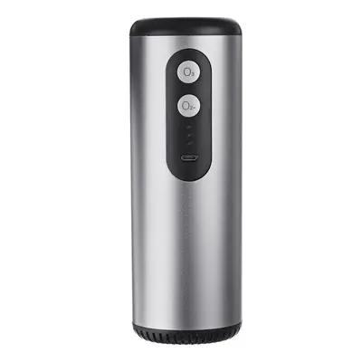 (Grey) 5V Portable USB Cordless Dual Mode Air Purifier Ozone Generator for Car Home Prevention o