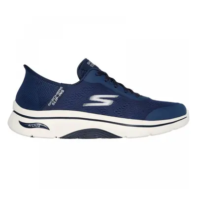 (9 (Adults')) Sip-ins Arch Fit 2.0 - Simplicity | Navy | Men's Lace-up with Hands Free Technolog