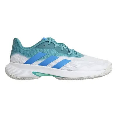 (7.5, White) Adidas Courtjam Control Tennis Lace-Up White Synthetic Mens Trainers GY4002 (UK )