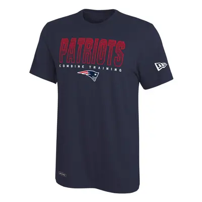 New Era NFL Men's Team Pride Dri-Tek Short Sleeve T-Shirt, New England Patriots, Large