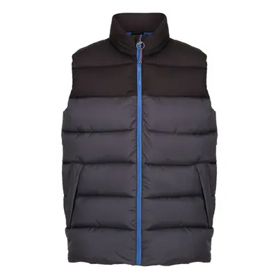 (3XL, Seal Grey/Black) Regatta Mens Vintage Colour Block Gilet