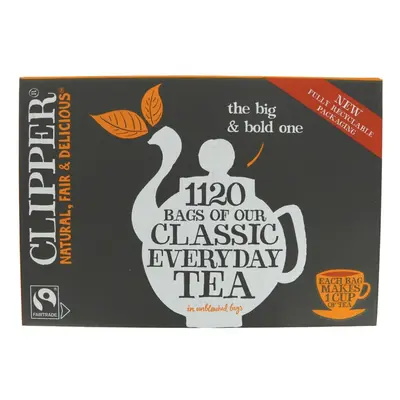 Clipper Fairtrade Everyday One Cup Bag - bags ( pack of )