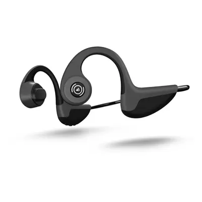 (Black) Bone Conduction BT 5.0 Headphone